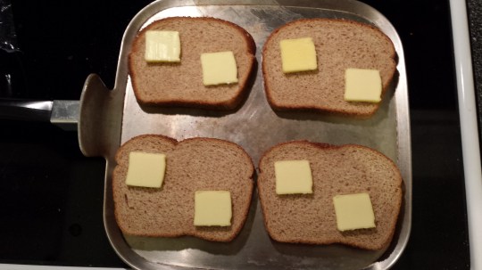 Real butter - not margarine!